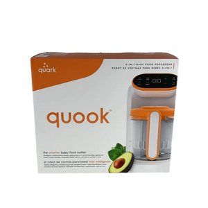 Quark Quook Baby Food Maker Steamer & Blender - 5-in-1 Baby Food Processor